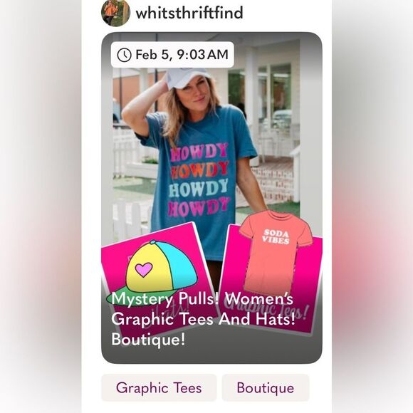 ✨WhitsThriftFinds IS LIVE…and sharing YOU✨ - Picture 4 of 5